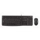 KIT TECLADO E MOUSE LOGITECH COM FIO - MK120 KIT TECLADO E MOUSE LOGITECH COM FIO - MK120