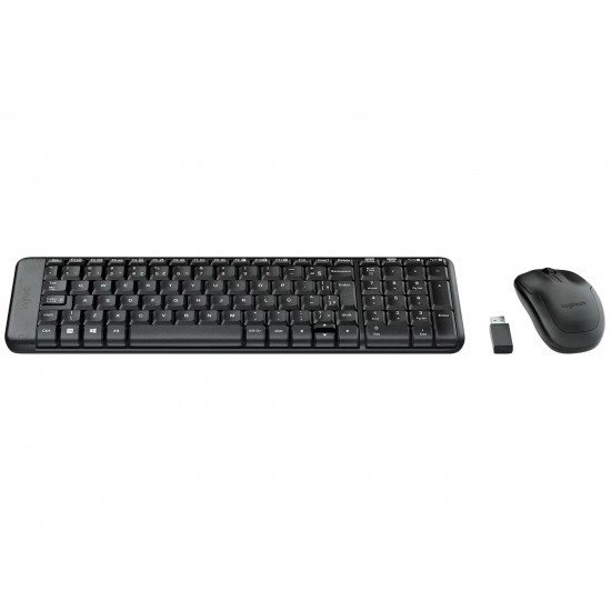 KIT TECLADO/MOUSE SEM FIO - LOGITECH - MK220 KIT TECLADO/MOUSE SEM FIO - LOGITECH - MK220