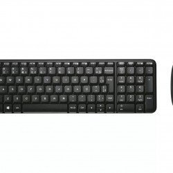 KIT TECLADO/MOUSE SEM FIO - LOGITECH - MK220