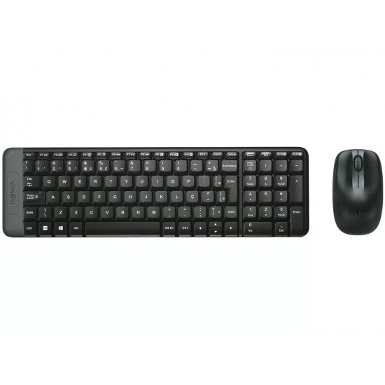 KIT TECLADO/MOUSE SEM FIO - LOGITECH - MK220 KIT TECLADO/MOUSE SEM FIO - LOGITECH - MK220