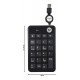 Teclado Numérico 0134 Bright, USB, Preto Teclado Numérico 0134 Bright, USB, Preto