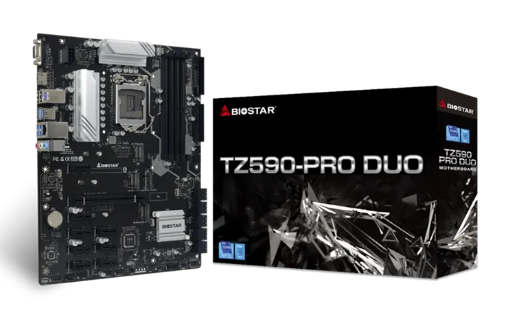 PLACA MÃE TZ590 - PRO DUO 10ª E 11ª GERAÇÃO - BIOSTAR PLACA MÃE TZ590 - PRO DUO 10ª E 11ª GERAÇÃO - BIOSTAR