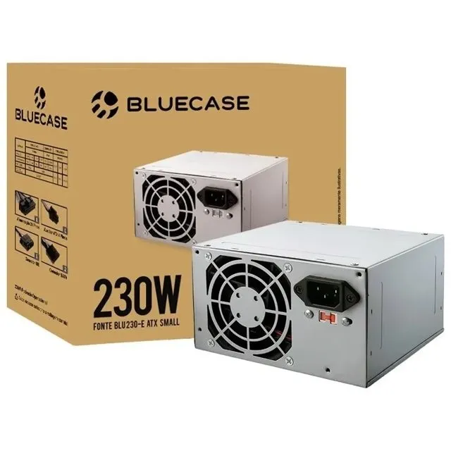 FONTE ATX 230W NOMINAL - BLUECASE FONTE ATX 230W NOMINAL - BLUECASE
